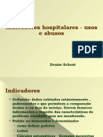 Indicadores hospitalares - usos e abusos