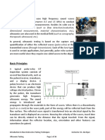 Ultrasonic Testing