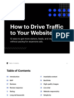 How To Drive Traffic To Your Website