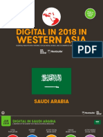 Digital in 2018 - Saudi Arabia