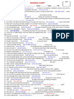 Binomial Pairs : High and Dry