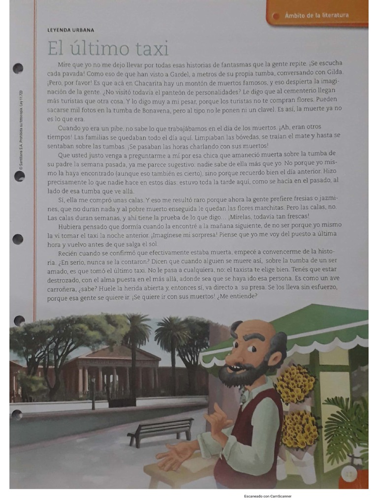 Leyenda Urbana El Último Taxi PDF