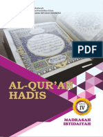 Al-Qur'an Hadis Mi Kelas IV KSKK 2020