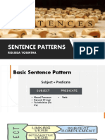 Day 2 - Sentence Pattern