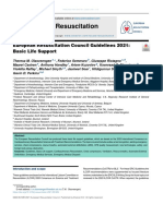 European Resuscitation Council Guidelines 2021 Ba