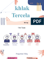 Akidah Akhlak - Akhlak Tercela Kelompok 6