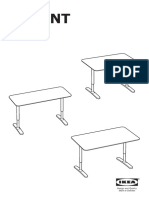 Bekant Underframe for Table Top White AA 982579 10 Pub