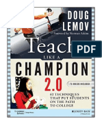 Teach Like A Champion 2.0: 62 Techniques That Put Students On The Path To College - Doug Lemov