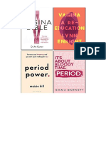 Period (Hardcover), Period Power, The Vagina Bible and Vagina A Re-Education 4 Books Collection Set - Emma Barnett