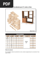 Mueble-para-TV Audio y Video