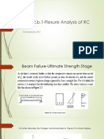Lecture 2.b.1 Analysis of RC Beams-Ultimate Strength Stage