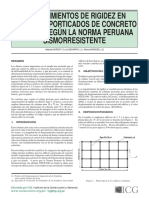 Requerimientos de Rigidez en Edificios de Concreto Armado 1