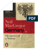 Germany: Memories of A Nation - DR Neil MacGregor