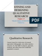 Chap15-Defining & Designing Qualitative Research