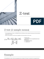 Course Unit 6 - Z Test and T Test-2