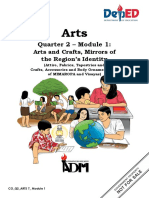 Arts7 Q2 Mod1 ArtsAndCraftsMirrorsOfTheRegionsIdentity V5