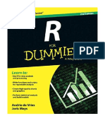 R For Dummies, 2nd Edition - Andrie de Vries