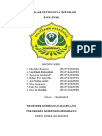 Makalah Tentang Imunisasi - Kelompok 5 - Chamomile - Revisi