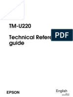 Epson Tm-U220 Service Manual