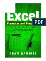 Excel Formulas and Functions: Step-By-Step Guide With Examples - Adam Ramirez