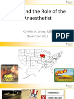 VBAC and The Role of The Anaesthetist: Cynthia A. Wong, MD November 2018