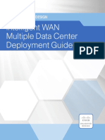 Intelligent Wan Multiple Data Center Deployment Guide: Cisco Validated Design