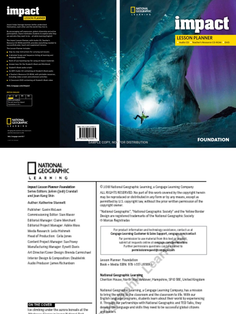 語学+参考書 Impact Starter (2/E) Lesson Planner National Geographic learning,海學文化事業,Academic Skills