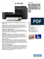 Expression Home XP 3100 Datasheet