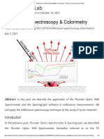 Reflectance Spectroscopy &#038; Colorimetry – Physics Open Lab Home Page