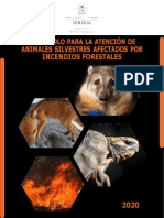 2020 Protocolos - para La Atencion de Animales Silvestres Incendios 2020