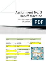 Assignment No. 3 Haniff Machine: Héctor Ernesto Bravo Huerta Student ID: 101342582