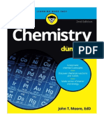 Chemistry For Dummies, 2nd Edition (For Dummies (Math & Science)) - John T. Moore