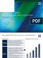 Investment Bank - Fixed Income and Currencies: Claire Coustar