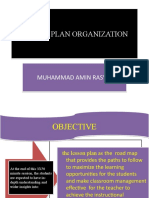 Lesson Plan Organization - 2