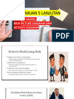 Pertemuan 5 Lanjutan: Kriteria Model, Rich Picture Diagram Dan Activity Diagram