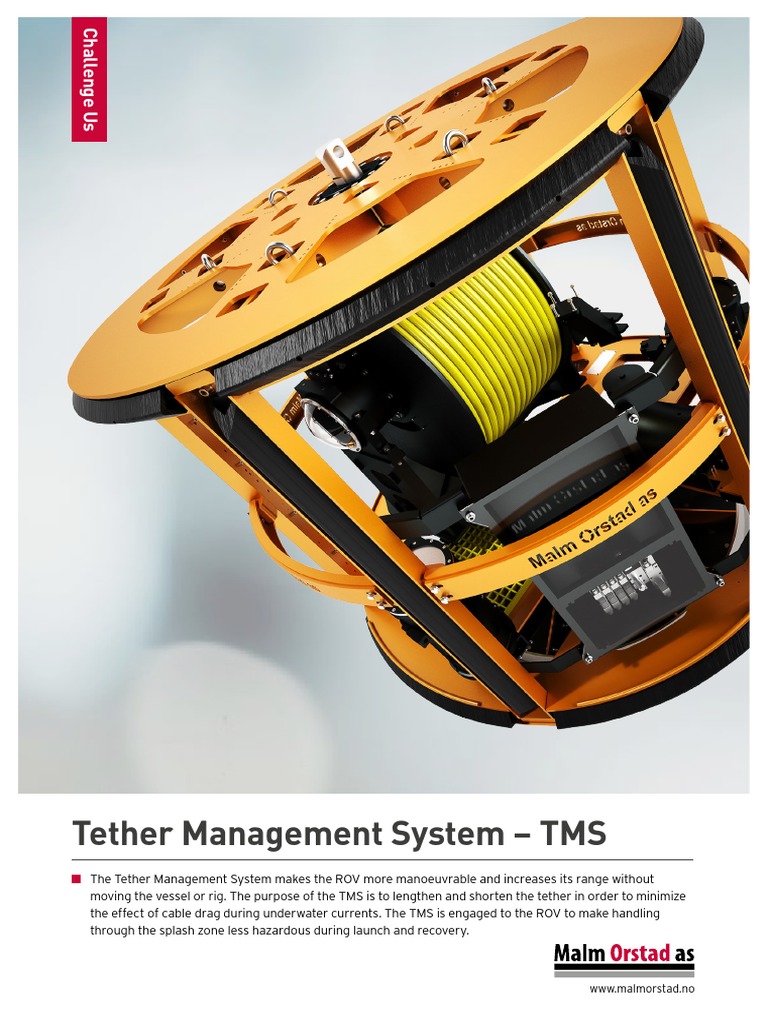 Tether Management System - Tms | PDF | Equipment | Manufactured Goods