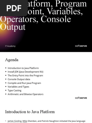 01_Java Fundamental concepts