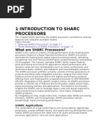 DSP SHARC Processors PART1