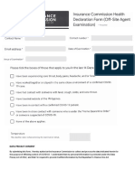 Data privacy consent form