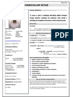 Curriculum Vitae: Mohanarao Ronanki