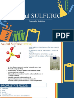 Acidul SULFURIC