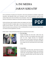 Artikel Media Pembelajaran Kreatif