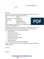 92 - Contoh Surat Lamaran Kerja Di Restoran