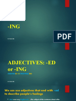 Adjectives With Ed or Ing Fun Activities Games Grammar Drills Grammar Guides 110146