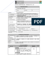 Formato de Sesion de Aprendizaje 1415 Fundamentos de Investigacion