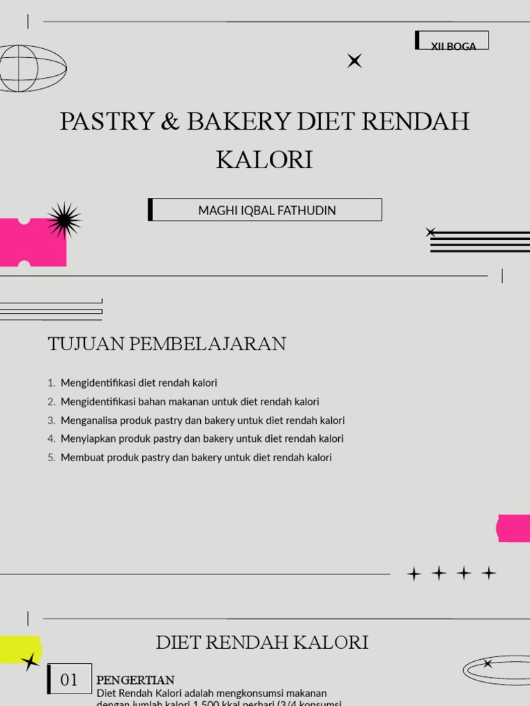 Pastry & Bakery Diet Rendah Kalori PDF