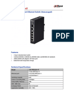 Dahua 4port Unmanaged PFS3106-4T