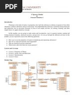 1 Quarter Module in General Chemistry 1: Page - 1