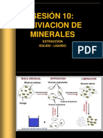 Sesión 10 - Lixiviacion de Minerales