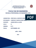 Perú en el contexto internacional: Sectores productivos y políticas ambientales